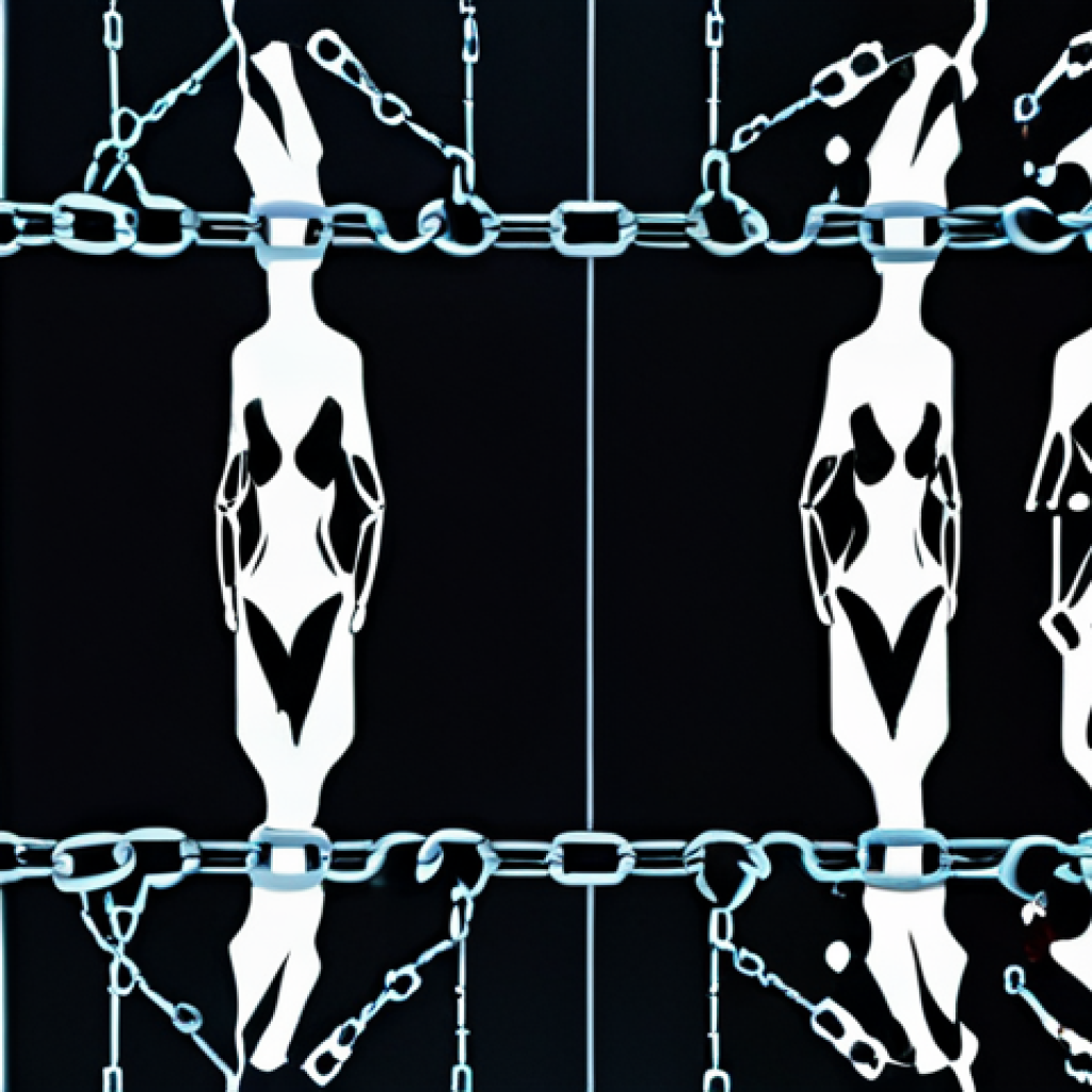 **"The Hidden Dangers of Algorithmic Bias"**: A profound digital art piece illustrating the invisible impact of AI bias. In the foreground, diverse human silhouettes appear subtly excluded or marginalized by opaque, glowing "black box" algorithms in the background. Distorted data streams subtly reinforce historical inequalities, represented by faint, broken patterns or chains. The overall mood is serious and unsettling, emphasizing a sense of powerlessness and unseen prejudice. Digital painting, muted and cool color palette, high contrast to highlight the opaque nature of the AI.