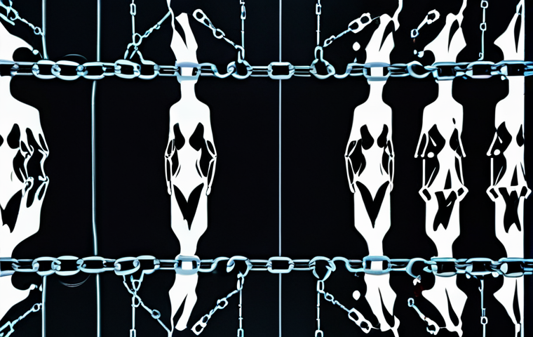 **"The Hidden Dangers of Algorithmic Bias"**: A profound digital art piece illustrating the invisible impact of AI bias. In the foreground, diverse human silhouettes appear subtly excluded or marginalized by opaque, glowing "black box" algorithms in the background. Distorted data streams subtly reinforce historical inequalities, represented by faint, broken patterns or chains. The overall mood is serious and unsettling, emphasizing a sense of powerlessness and unseen prejudice. Digital painting, muted and cool color palette, high contrast to highlight the opaque nature of the AI.