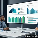 AI 모델의 공정성 평가 방법 - **Prompt:** A detailed digital illustration portraying a diverse group of professionals, dressed in ...